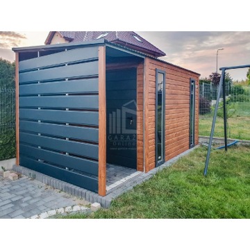 Schowek - Domek Ogrodowy 2,5x2m + Wiata 1m - 2x... - Altany, domki, namioty - Toruń - zdjęcie 6