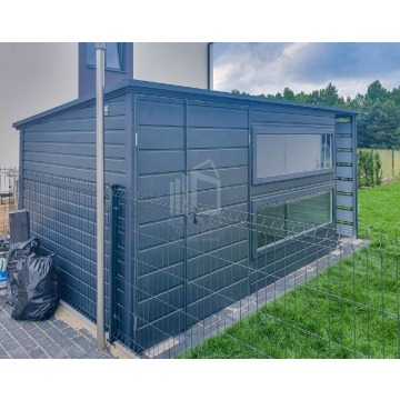 Schowek - Domek Ogrodowy 3,5x2m + Wiata 1m - 2x... - Altany, domki, namioty - Łódź - zdjęcie 5