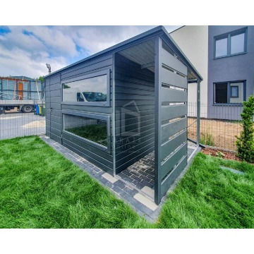 Schowek - Domek Ogrodowy 3,5x2m + Wiata 1m - 2x... - Altany, domki, namioty - Łódź - zdjęcie 7