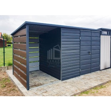 Schowek - Domek Ogrodowy 3x2m + wiata 1,5x2m Brama... - Altany, domki, namioty - Radom - zdjęcie 4