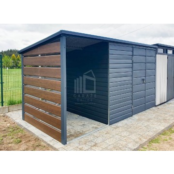 Schowek - Domek Ogrodowy 3x2m + wiata 1,5x2m Brama... - Altany, domki, namioty - Radom - zdjęcie 2