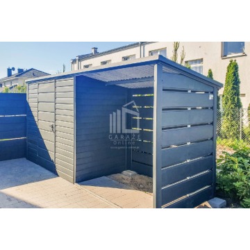 Schowek - Domek Ogrodowy - 2,5x1,5m + Wiata 2,2m... - Altany, domki, namioty - Poznań - zdjęcie 2