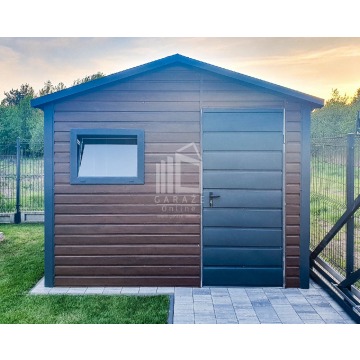 Schowek - Domek Ogrodowy 3x3m - Drzwi - Okno Rynny... - Altany, domki, namioty - Częstochowa - zdjęcie 4