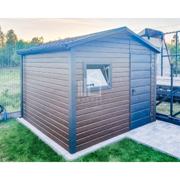 Schowek - Domek Ogrodowy 3x3m - Drzwi - Okno Rynny... - Altany, domki, namioty - Częstochowa - zdjęcie 3