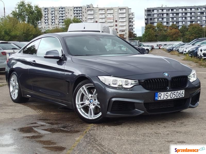 BMW Seria 4  Coupe/Sportowy 2015,  3.0 benzyna - Na sprzedaż za 113 500 zł - Warszawa