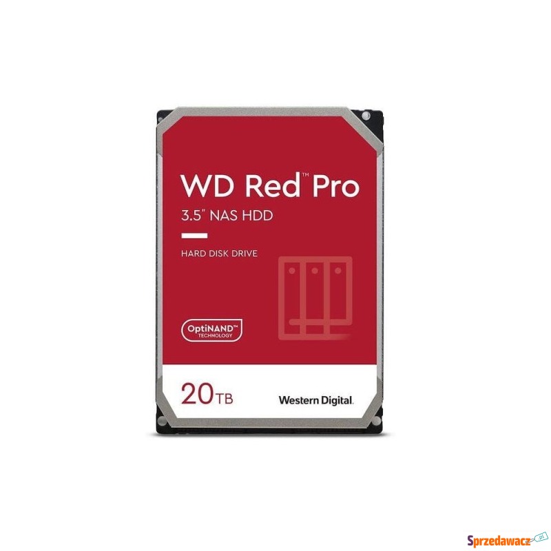 Dysk HDD WD Red Pro WD201KFGX (20 TB ; 3.5"; 512... - Dyski twarde - Piaseczno