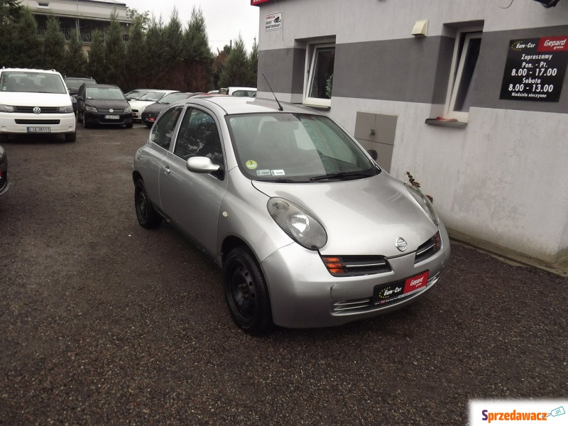 Nissan Micra  Hatchback 2004,  0.1 diesel - Na sprzedaż za 3 900,00 zł - Janów Lubelski