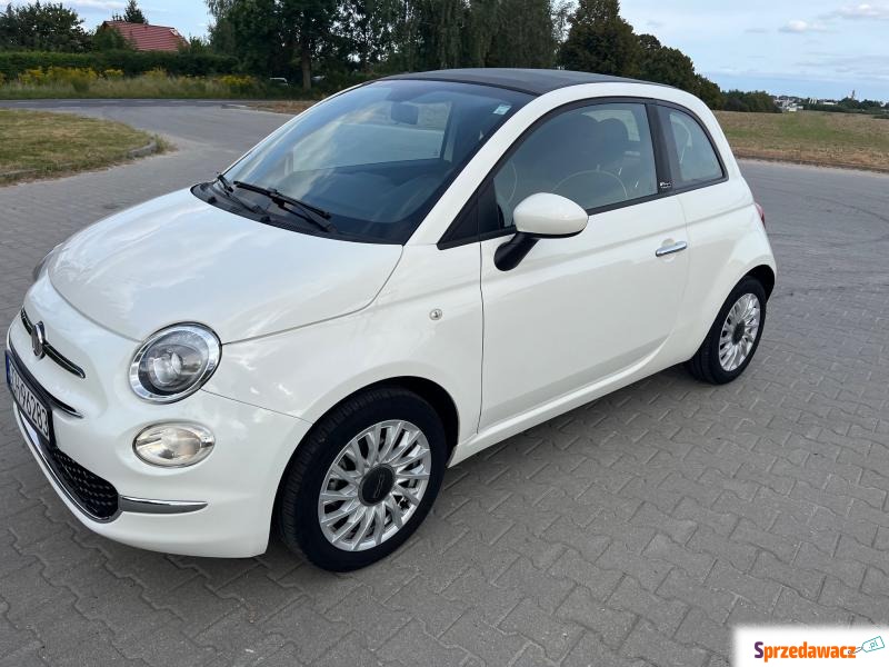 Fiat 500 HYBRYDA, 1,0 BENZYNA + HYBRYDA KLIMA... - Samochody osobowe - Chojnice