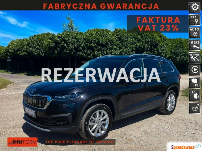 Škoda Kodiaq - Bezwypadkowy, Gwarancja producenta... - Samochody osobowe - Gortatowo