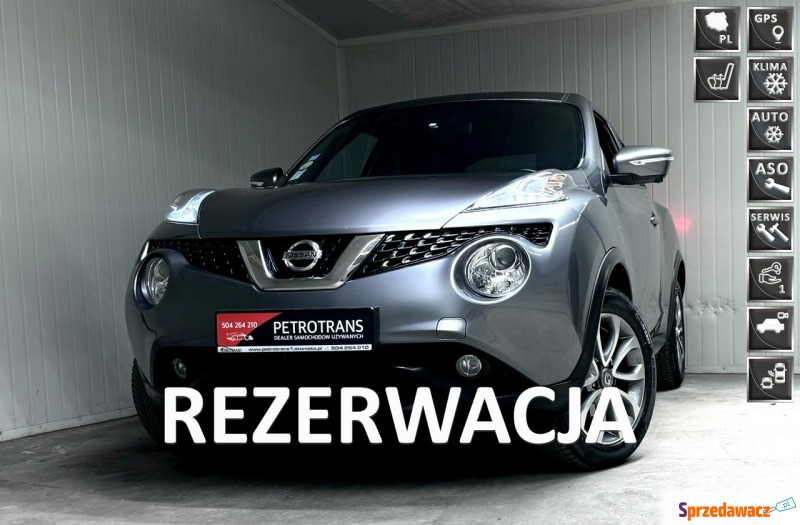 Nissan Juke - 1.5 DCI / 110KM LED Nawigacja K... - Samochody osobowe - Mrągowo