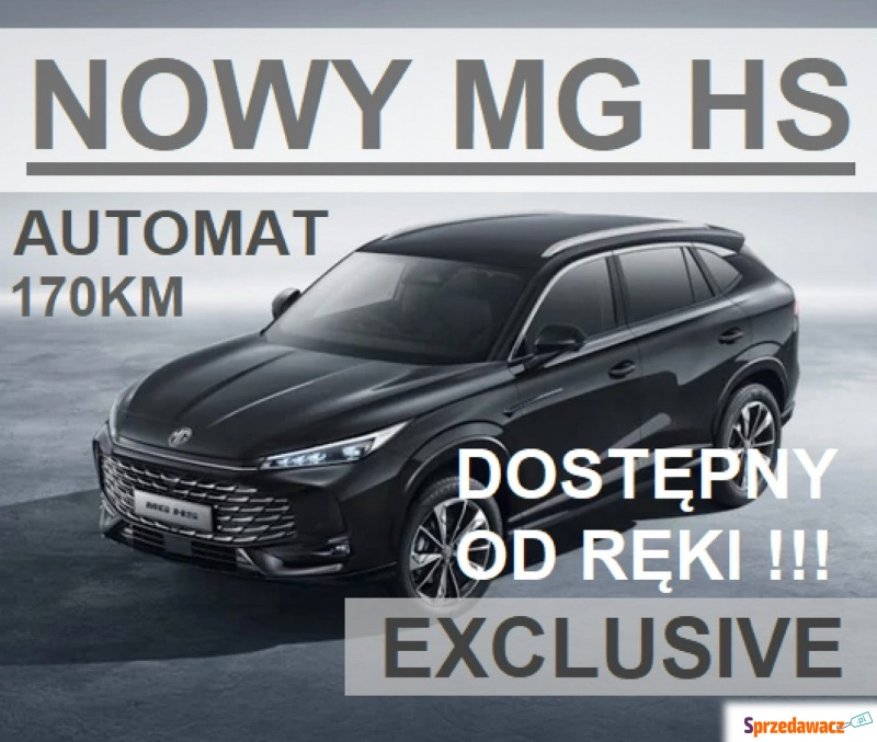 Nowy MG HS Exclusive 170KM Automat Kamera 360... - Samochody osobowe - Szczecinek