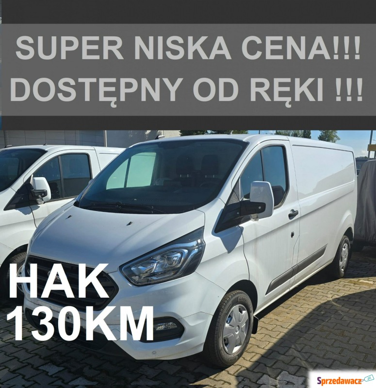 Ford Transit Custom - L2 130KM Hak hol. L2  Super... - Dostawcze i ciężarowe - Szczecinek