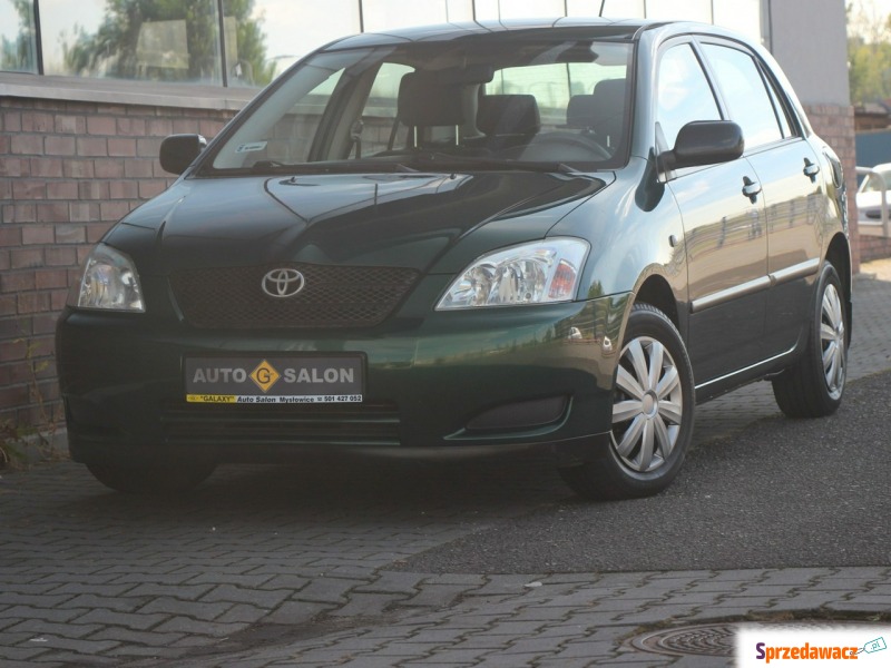 Toyota Corolla  Hatchback 2004,  1.4 benzyna - Na sprzedaż za 7 990,00 zł - Mysłowice