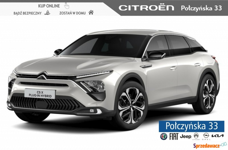 Citroen C5X  Liftback 2023,  1.6 hybryda - Na sprzedaż za 201 290 zł - Warszawa