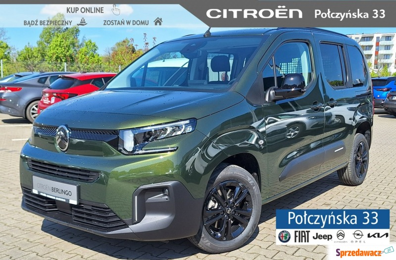 Citroen Berlingo  Minivan/Van 2024,  1.2 benzyna - Na sprzedaż za 112 700 zł - Warszawa