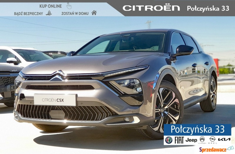 Citroen C5X - 1.2 Purtech 130 KM AT8|Plus|Aut... - Samochody osobowe - Warszawa