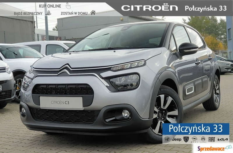 Citroen C3  Hatchback 2024,  1.2 benzyna - Na sprzedaż za 85 800 zł - Warszawa