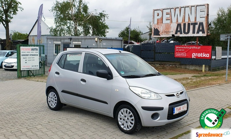 Hyundai i10  Hatchback 2010,  1.1 benzyna - Na sprzedaż za 18 900 zł - Sośnicowice