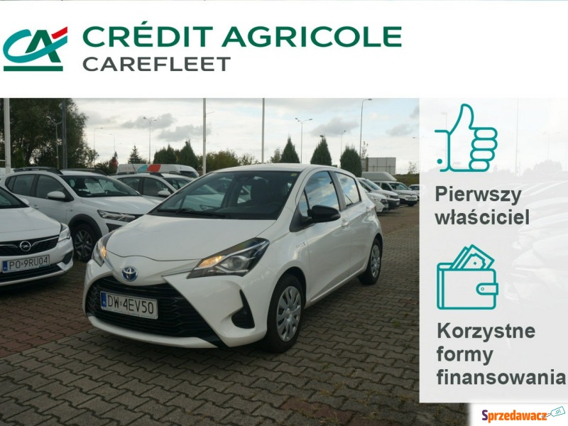 Toyota Yaris  Hatchback 2019,  1.5 hybryda - Na sprzedaż za 39 600 zł - Poznań