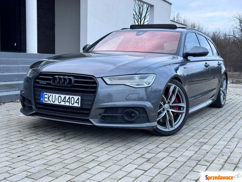 Audi A6 - S-line radar fotele RS panorama naw... - Samochody osobowe - Kutno