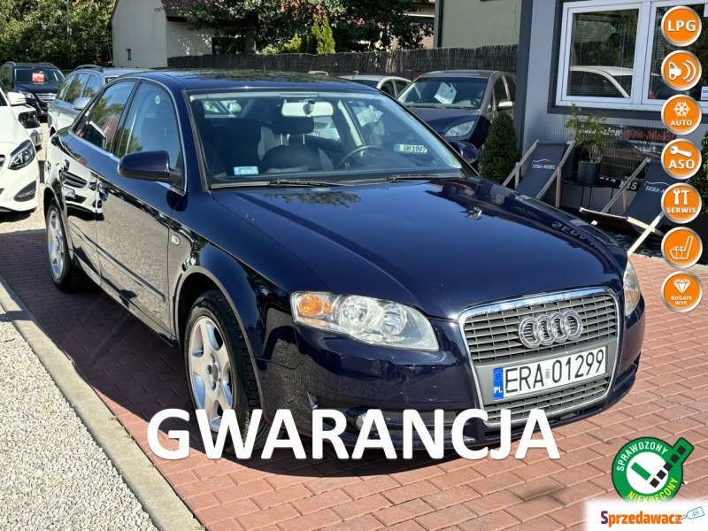 Audi A4  Sedan/Limuzyna 2006,  1.6 benzyna+LPG - Na sprzedaż za 17 500 zł - Międzyborów