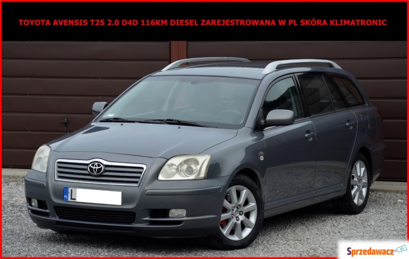 Toyota Avensis  Kombi 2003,  2.0 diesel - Na sprzedaż za 7 900,00 zł - Zamość