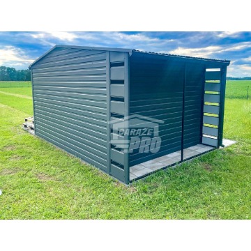 Schowek - domek ogrodowy 4x2,5m + Wiata 0,5m -... - Pozostałe artykuły do... - Radom - zdjęcie 3