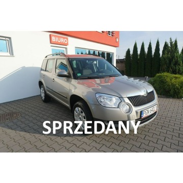 Škoda Yeti - 2.0TDI*110KM*z Niemiec*zarejestrowana w PL