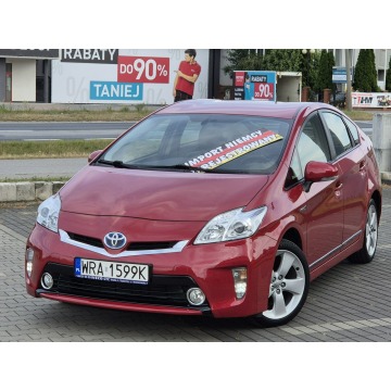 Toyota Prius - 2014r, 152tyś  Ledy, Bogata Wersja, Fotele Ciemne-Półskórzane, Kamera,