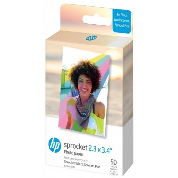 HP Sprocket 2,3x3,4'' - papier do drukarki HP SPROCKET SELECT/PLUS - 50 szt.