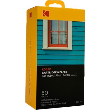 Kodak Cartridge 4x6'' 80-pack PHC-80