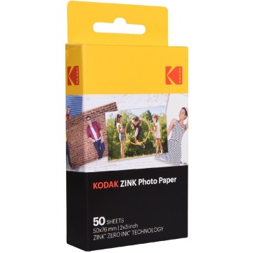 Kodak ZINK Paper 2x3'' - wkłady do aparatu Kodak Printomatic - 50 zdjęć