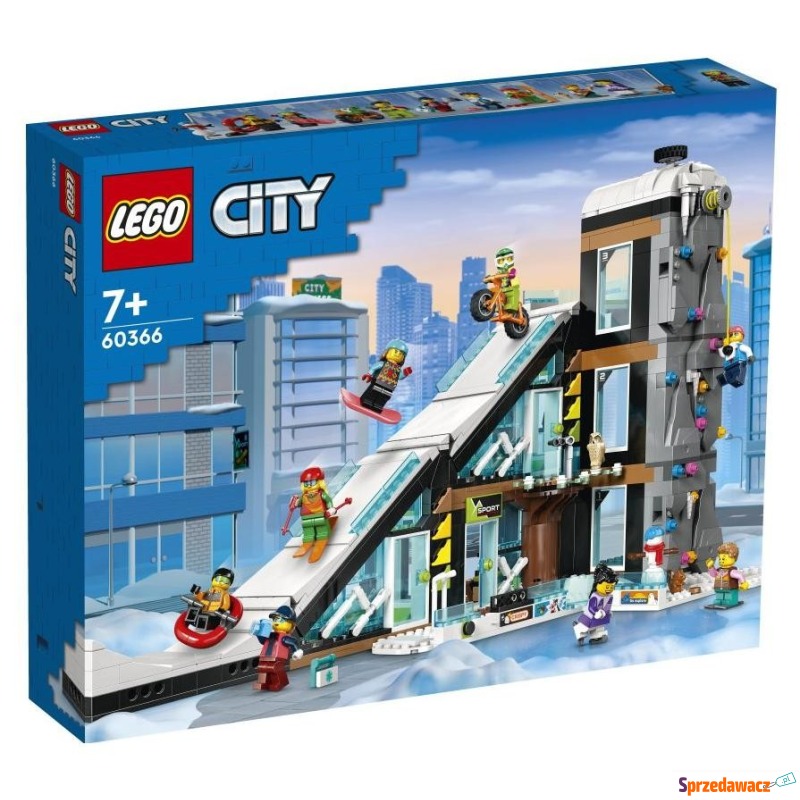 Klocki konstrukcyjne LEGO City 60366 Centrum... - Klocki - Gliwice