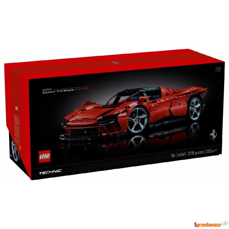 Klocki konstrukcyjne LEGO Technic Ferrari Daytona... - Klocki - Drawsko