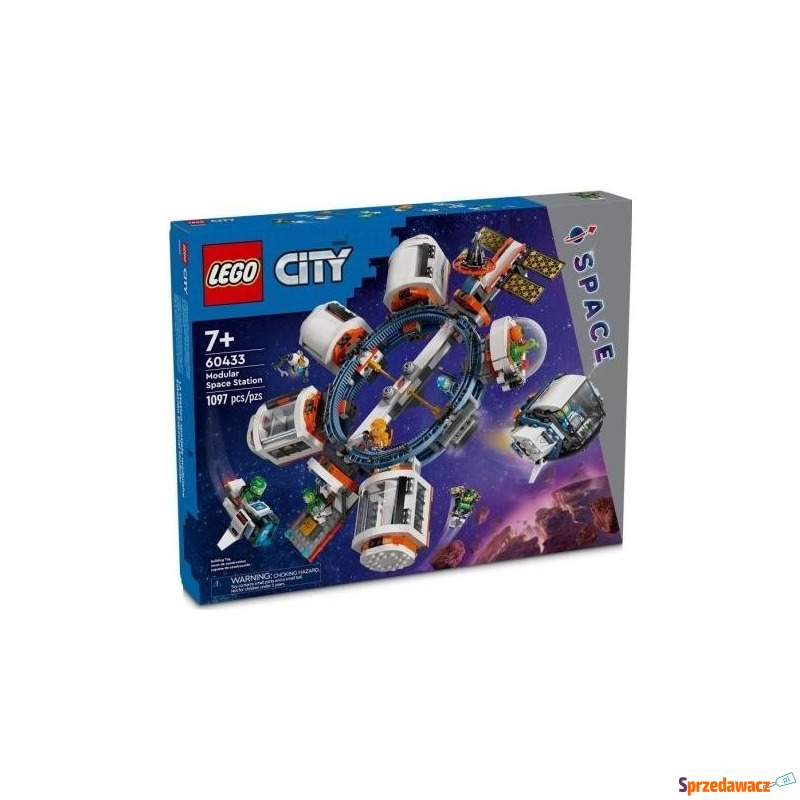 Klocki konstrukcyjne LEGO City 60433 Modułowa... - Klocki - Gdynia