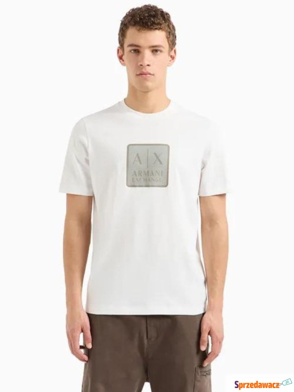 
T-shirt męski Armani Exchange 6DZTHB ZJ9JZ biały - Koszulki męskie - Gdańsk