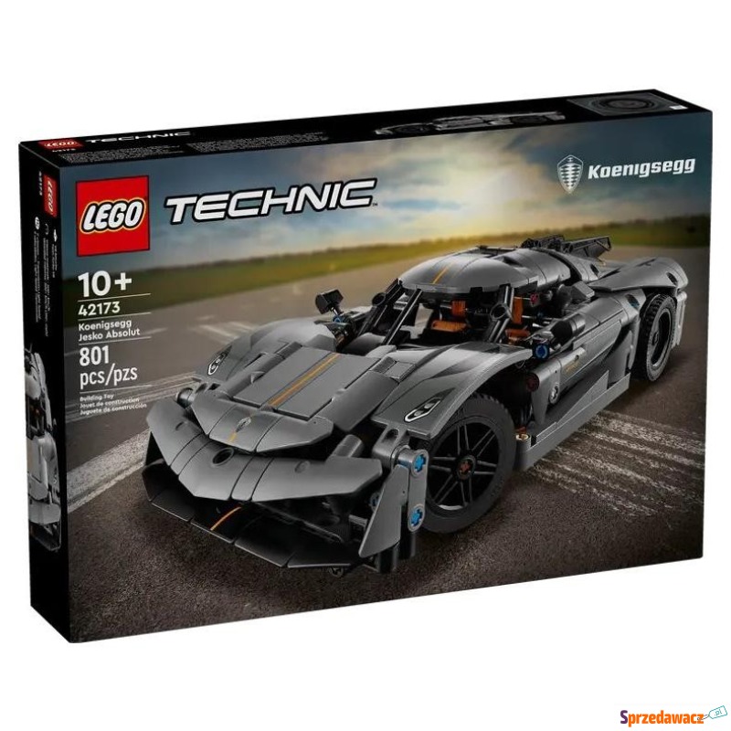 Klocki konstrukcyjne LEGO Technic 42173 Szary... - Klocki - Jastarnia