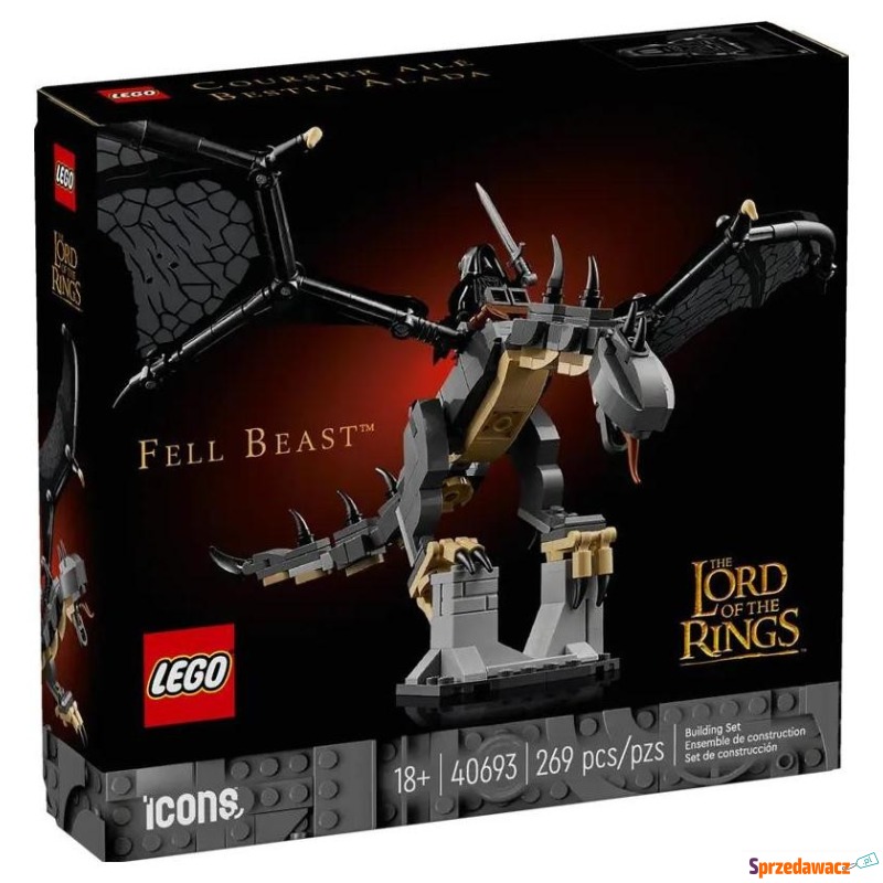 Klocki konstrukcyjne LEGO Icons 40693 Lord of... - Klocki - Olsztyn