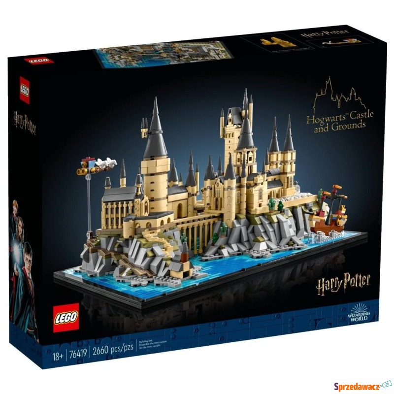 Klocki konstrukcyjne LEGO Harry Potter 76419 Zamek... - Klocki - Zielona Góra