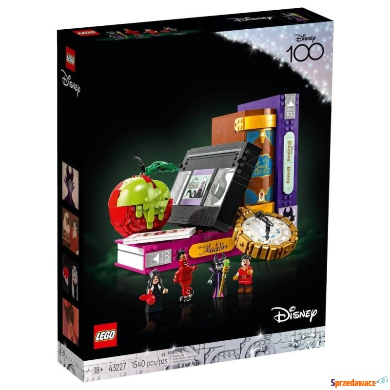 Klocki konstrukcyjne LEGO Disney 43227 Ikony... - Klocki - Kwidzyn