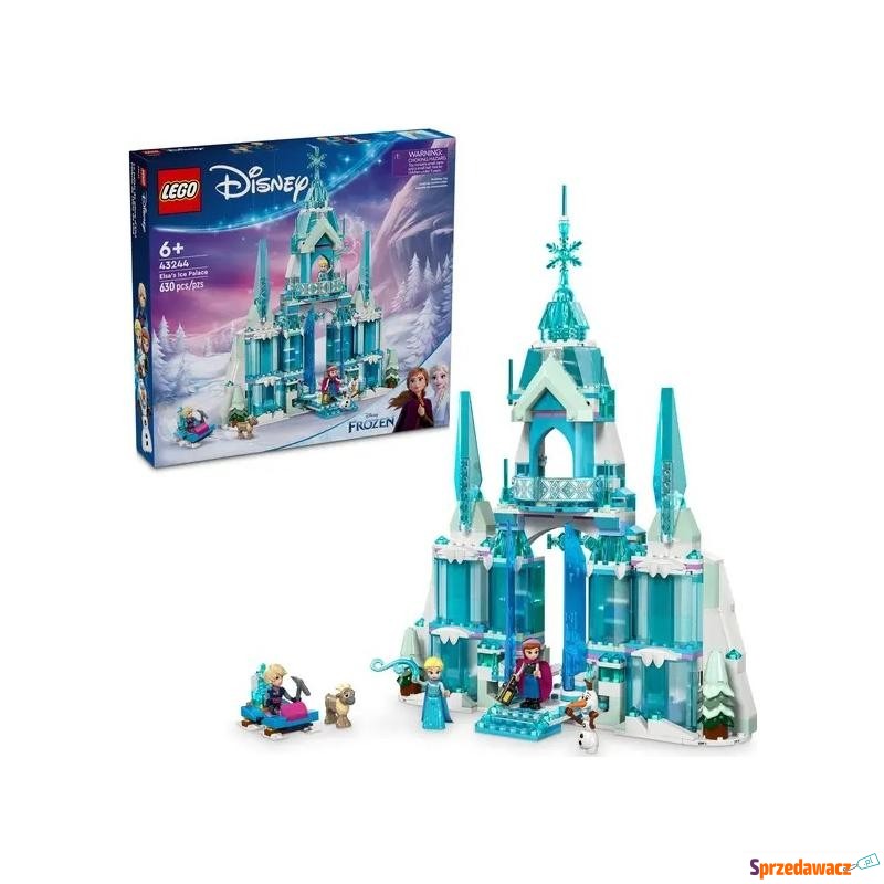 Klocki konstrukcyjne LEGO Disney 43244 Lodowy... - Klocki - Rzeszów