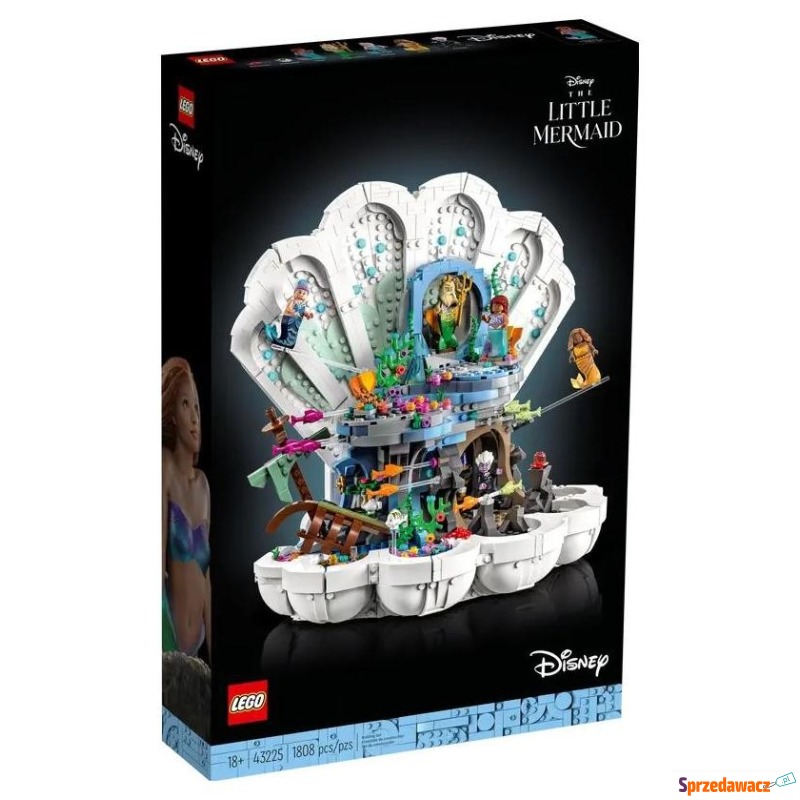 Klocki konstrukcyjne LEGO Disney 43225 Królewska... - Klocki - Gdańsk