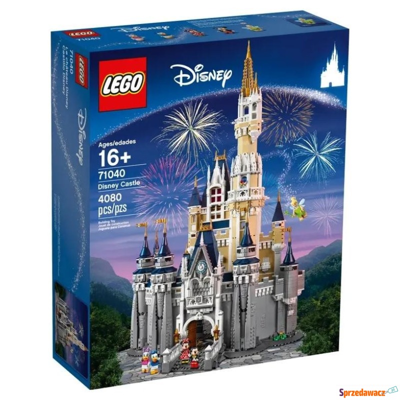 Klocki konstrukcyjne LEGO Disney 71040 Zamek Disneya - Klocki - Skarżysko-Kamienna