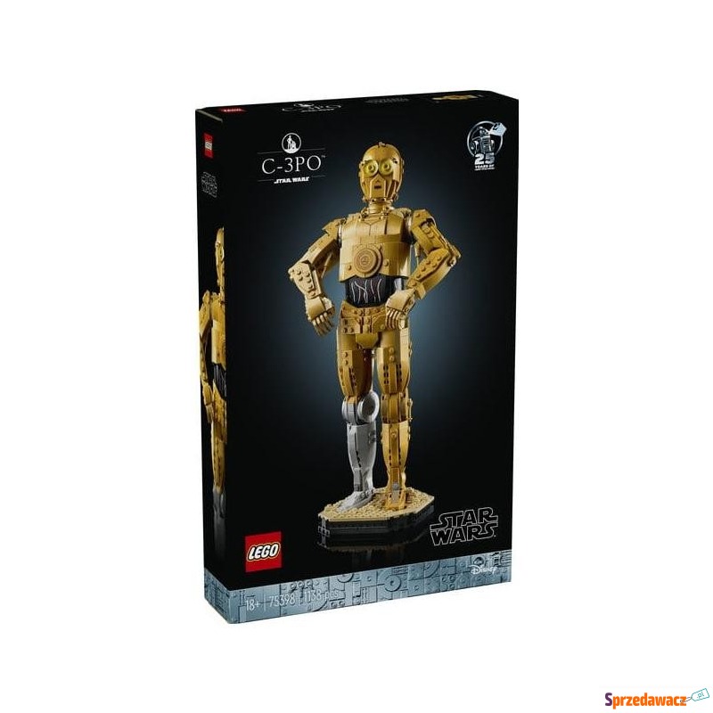 Klocki konstrukcyjne LEGO Star Wars 75398 C-3PO - Klocki - Wrocław