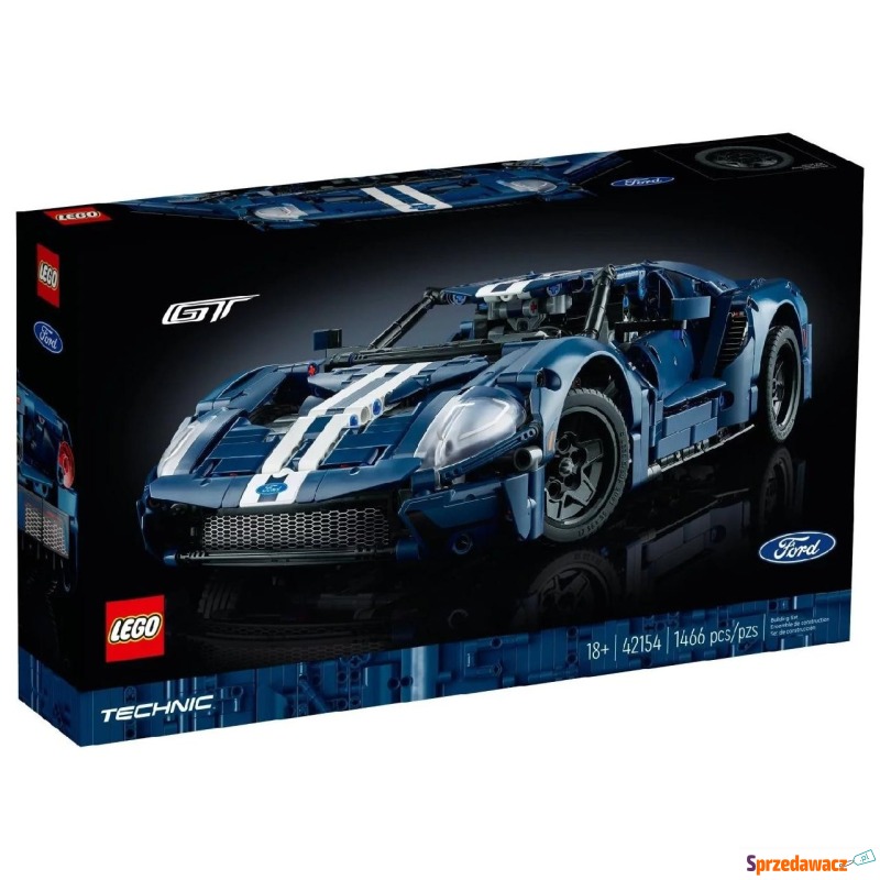 Klocki konstrukcyjne LEGO Technic 42154 Ford GT,... - Klocki - Kędzierzyn-Koźle