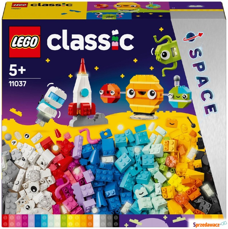 Klocki konstrukcyjne LEGO Classic 11037 Kreatywne... - Klocki - Jarosław