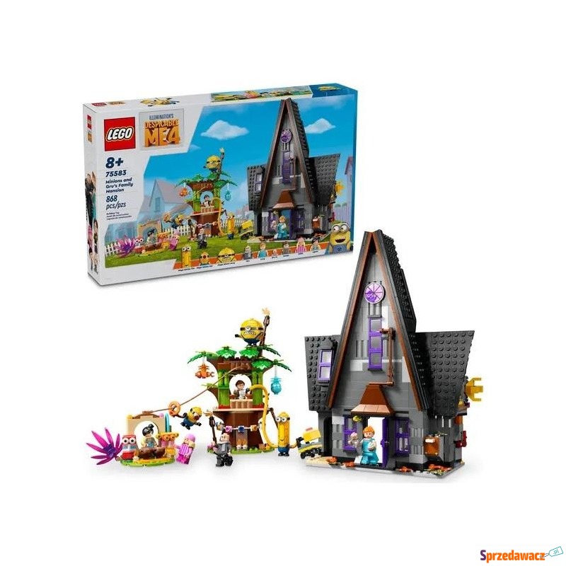 Klocki konstrukcyjne LEGO Minions 75583 Rodzinna... - Klocki - Rzeszów