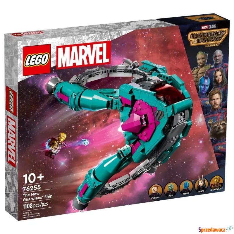 Klocki konstrukcyjne LEGO 76255 Marvel Nowy statek... - Klocki - Karbowo