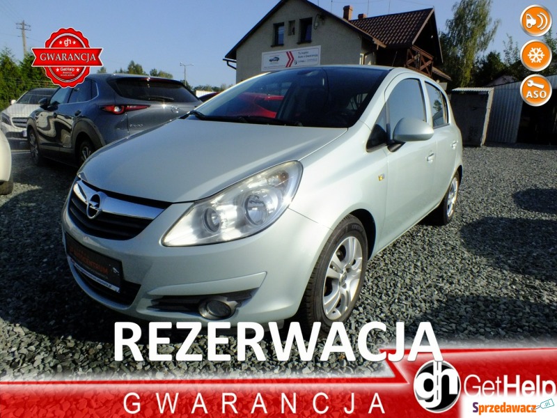 Opel Corsa -  1.2 Benzyna 80 KM Klimatyzacja Alu... - Samochody osobowe - Pogwizdów