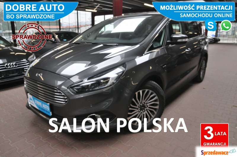 Ford S-MAX  Minivan/Van 2019,  2.0 diesel - Na sprzedaż za 107 800 zł - Mysłowice